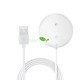 E ECSEM Charger Dock Compatible for Rose Toy Portable Magnetic Replacement Charging Stand Adapter with USB Charging Cable Cord for Rose Massagers,White
